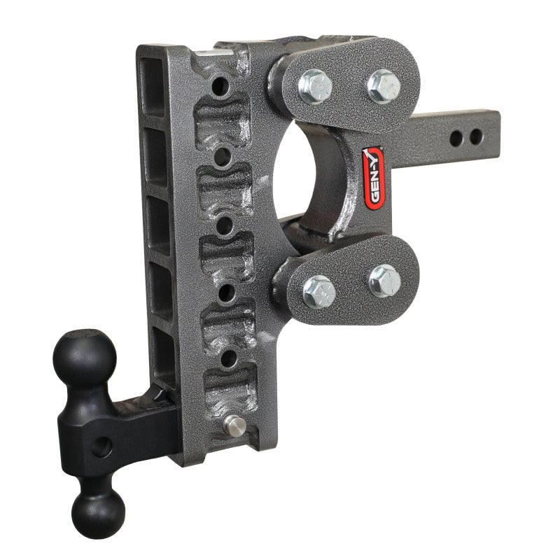 GEN-Y Hitch Gen-Y The Boss Torsion-Flex 2in Shank 10in Drop 1.7K TW 16K Hitch w/GH-051 Dual-Ball