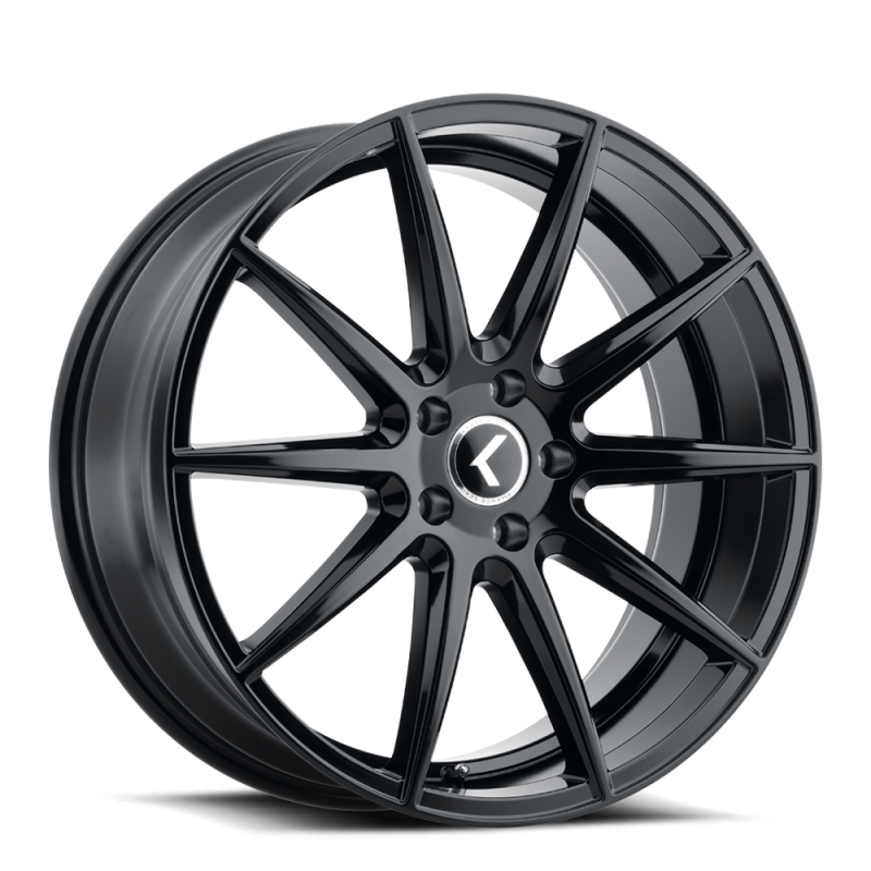 Kraze Wheels Kraze KR194 Cosmos 20x8.5 / 5x108 BP / 38mm Offset / 63.5mm Hub Gloss Black Wheel
