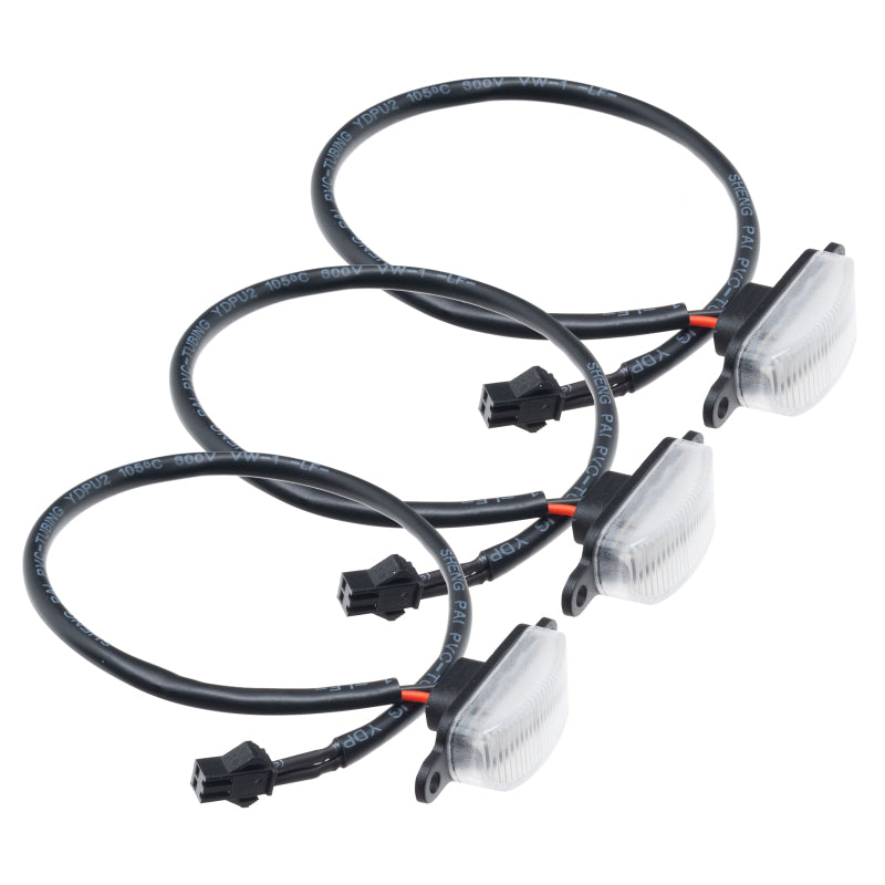 ORACLE Lighting Oracle Universal Pre-Runner Style LED Grill Light Kit (New Style) - Amber w/Clear Lens