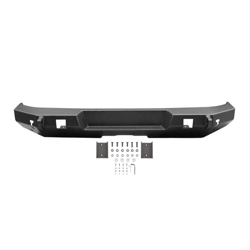 Westin 18-19 Jeep Wrangler JL WJ2 Rear Bumper - Textured Black