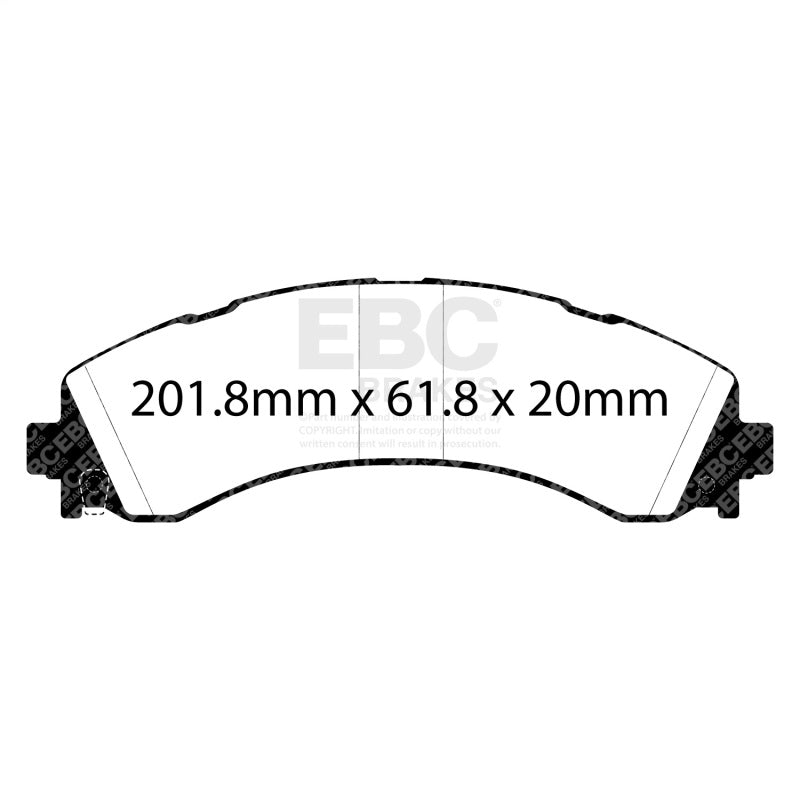 EBC 2019+ Ram 3500 6.4L Extra Duty Rear Brake Pads