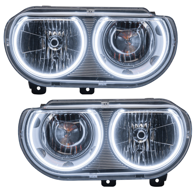ORACLE Lighting Oracle 08-14 Dodge Challenger SMD HL (Non-HID) - ColorSHIFT w/ Simple Controller