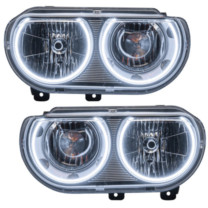ORACLE Lighting Oracle 08-14 Dodge Challenger SMD HL (Non-HID) - ColorSHIFT w/ Simple Controller
