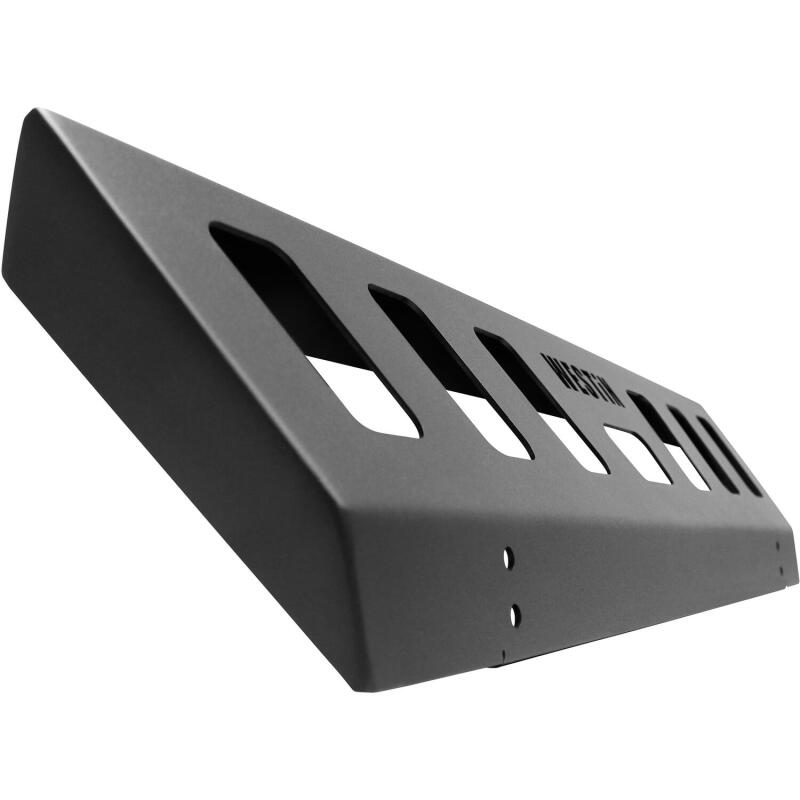 Westin 07-18 Jeep Wrangler JK WJ2 Skid Plate for Front Bumper - Textured Black