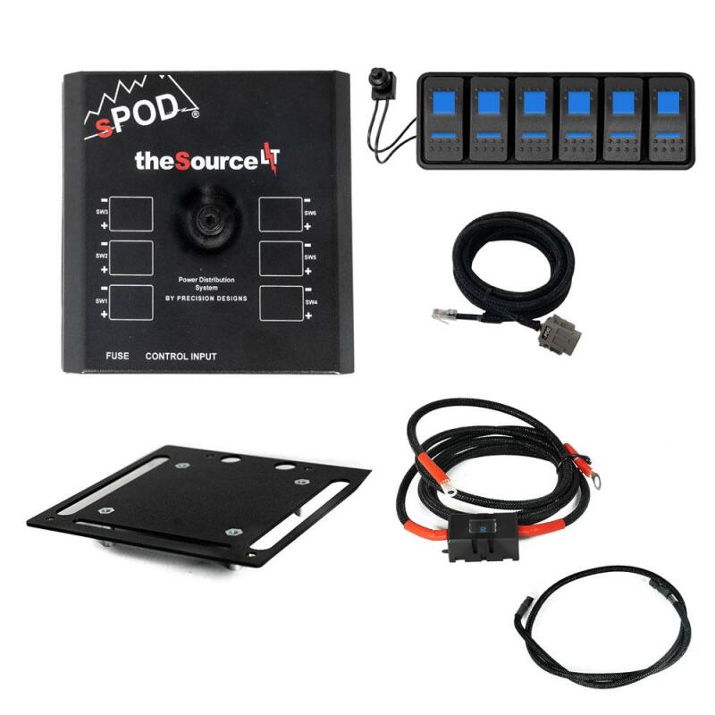 sPOD SourceLT Modular w/Blue LED for 84in Battery Cables