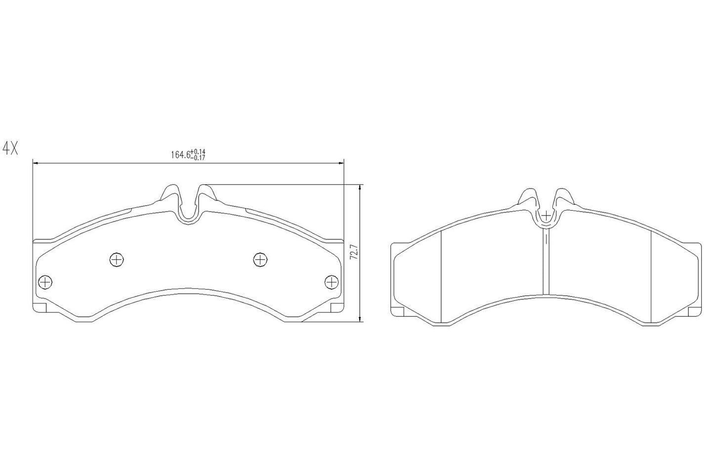 BOGAP A8210173 Brake Pad Set, Disc Brake | ML Performance Car Parts