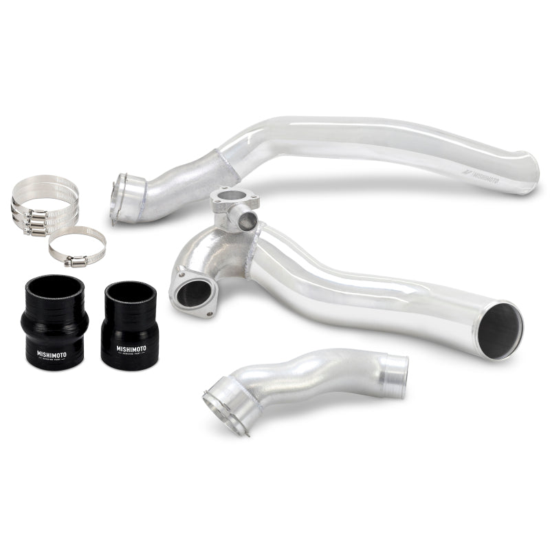 Mishimoto 2024+ Ford Mustang EcoBoost Charge Pipes - Polished