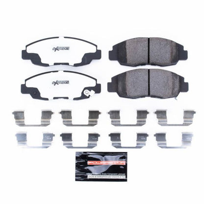 PowerStop Power Stop 97-99 Acura CL Front Z26 Extreme Street Brake Pads w/Hardware