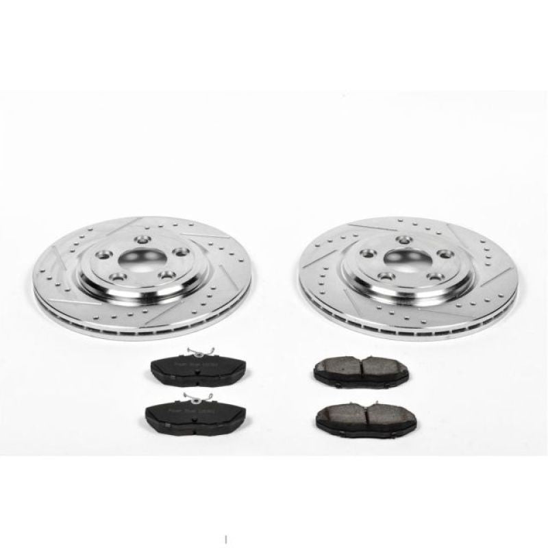 PowerStop Power Stop 03-05 Jaguar S-Type Rear Z23 Evolution Sport Brake Kit