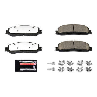 PowerStop Power Stop 2012 Ford F-250 Super Duty Front Z36 Truck & Tow Brake Pads w/Hardware