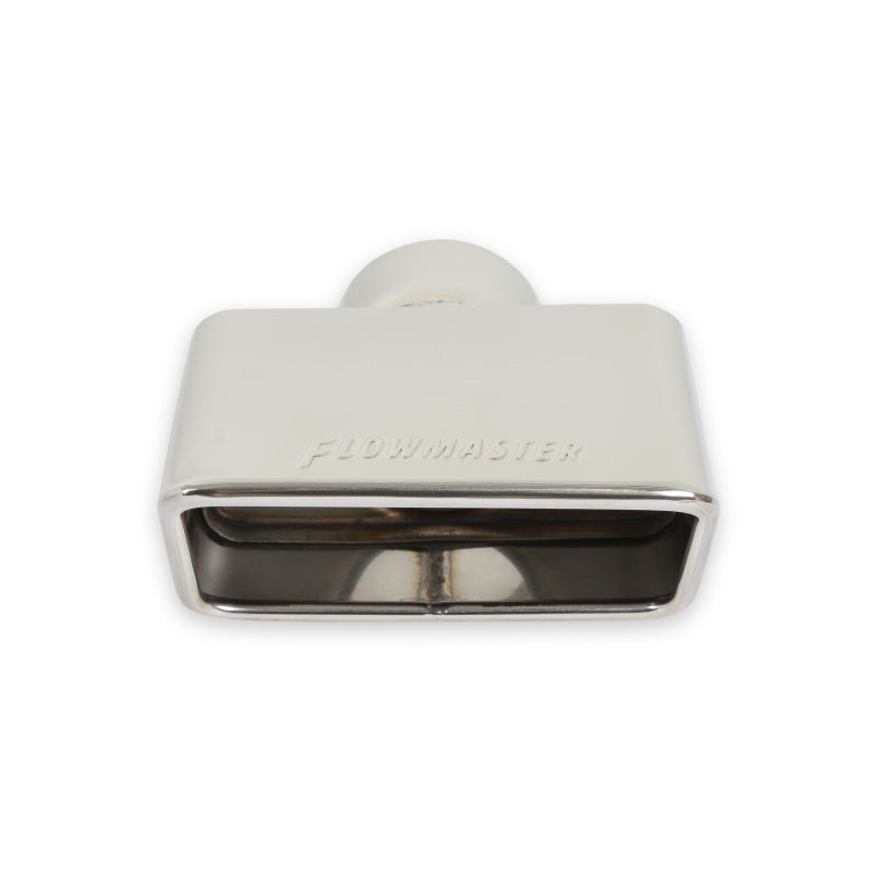 Flowmaster SS Tip 2.50 Rectangle C3 Corvette