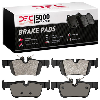 DFC 14-25 BMW 220i (Mexico) Rear 5000 Advanced Low Metallic Brake Pads