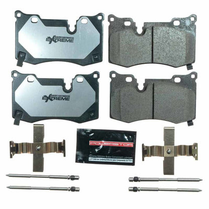 PowerStop Power Stop 2020 Chevrolet Corvette C8 Base Rear Z26 Extreme Street Brake Pads w/Hardware