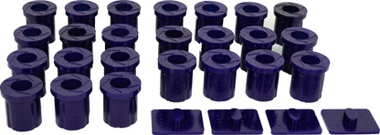 SuperPro 1967-1980 Toyota Land Cruiser Base Rear Leaf Spring and Slipper Pad Bushing Kit