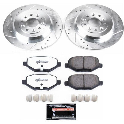 PowerStop Power Stop 11-15 Ford Edge Rear Z36 Truck & Tow Brake Kit