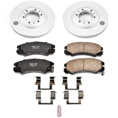 PowerStop Power Stop 96-99 Acura SLX Front Z17 Evolution Geomet Coated Brake Kit