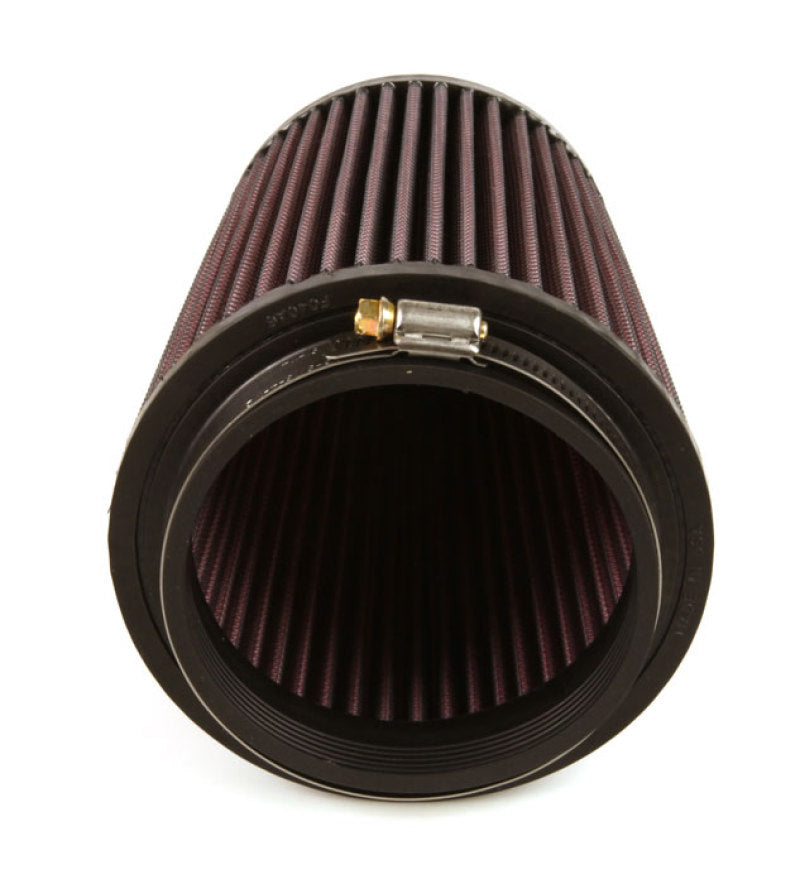 K&N Engineering K&N Filter Universal Rubber Filter 4 inch Flange 5 3/8 inch Base 4 3/8 inch Top 7 inch Height