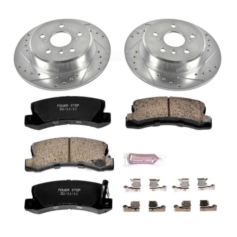 PowerStop Power Stop 99-03 Lexus RX300 Rear Z23 Evolution Sport Brake Kit