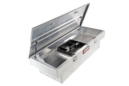 Dee Zee Universal Tool Box - Red Crossover - Single Lid BT Alum Mid Size