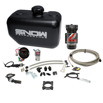 Snow Performance Stg 2 Boost Cooler 13-18 Ford Focus ST Water Inj Kit (SS Braided Line/4AN Fittings)