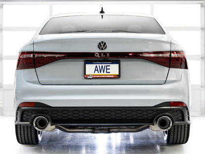 AWE Tuning 22-25 Volkswagen Jetta GLI Touring Edition Exhaust - Chrome Silver Tips