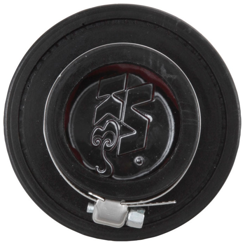 K&N Engineering K&N 1.5in Flange ID x 3in OD x 2.5in H Chrome Finish Rubber Base Crankcase Vent Filter