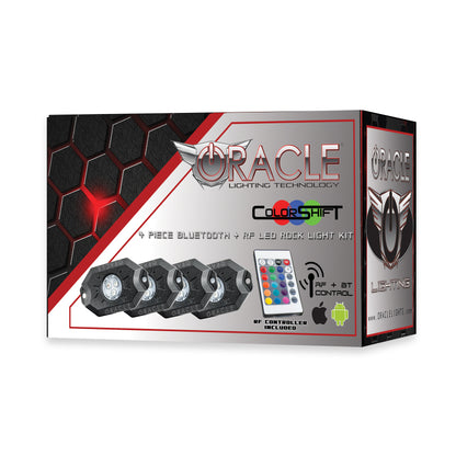 ORACLE Lighting Oracle Bluetooth + RF Underbody Rock Light Kit - 4 PCS - ColorSHIFT