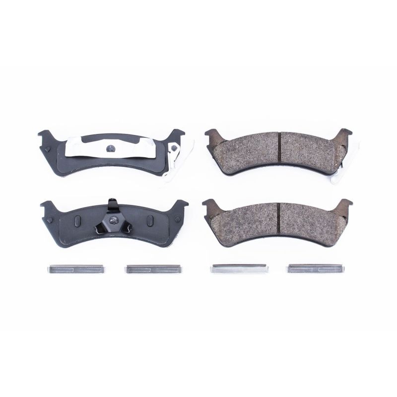 PowerStop Power Stop 95-03 Ford Windstar Rear Z17 Evolution Ceramic Brake Pads w/Hardware