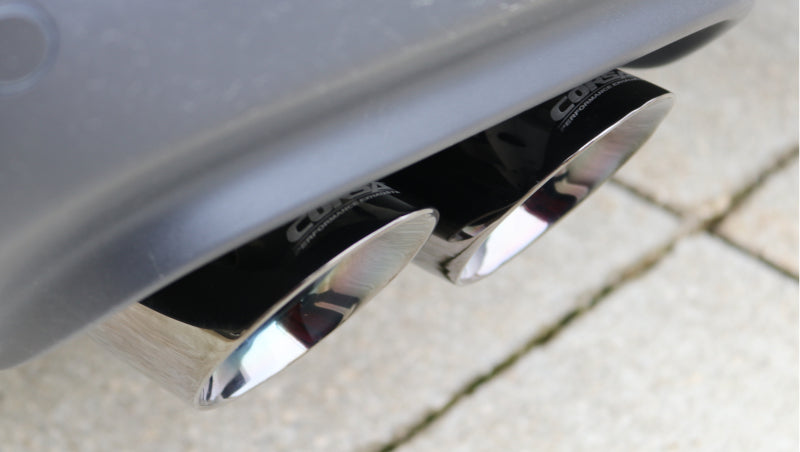 CORSA Performance Corsa 2015-2017 Dodge Challenger Sport Cat-Back Dual Rear Exit with Twin 3.5in Polished Pro-Seri