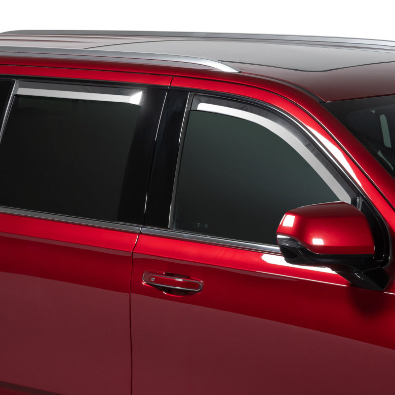 Putco 03-08 Honda Pilot (Set of 4) Element Chrome Window Visors