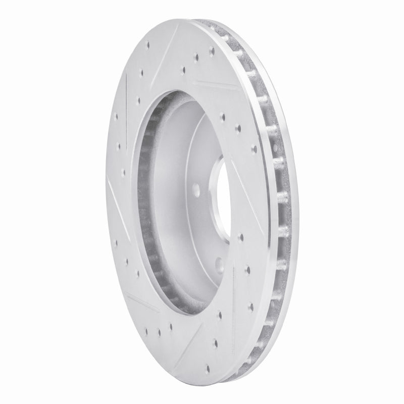 R1 Concepts R1 78-81 Pontiac Firebird Rear Right Drilled & Slotted Silver Brake Rotor
