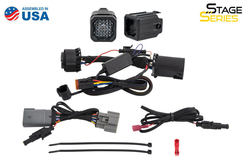 Diode Dynamics Hitch Mount LED Pod Reverse Kit for Ford F-150 15-20 C1R