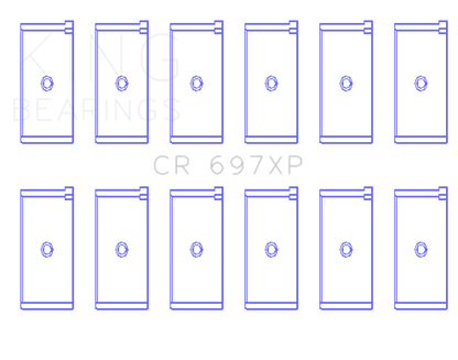 King Engine Bearings Jaguar 4.2L (Size STD) Rod Bearing Set