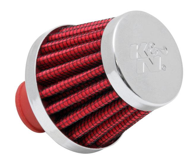 K&N Engineering K&N 2in Base OD x .375in Flange ID x 1.75in H Rubber Base Crankcase Vent Filter