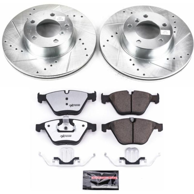 PowerStop Power Stop 11-12 BMW 328i xDrive Front Z26 Street Warrior Brake Kit