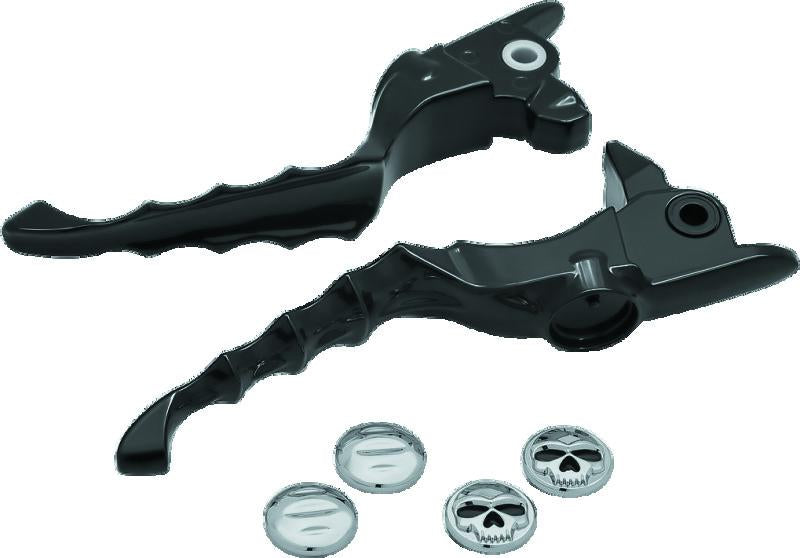 Kuryakyn Zombie Lever Set 17-20 Touring Gloss Black