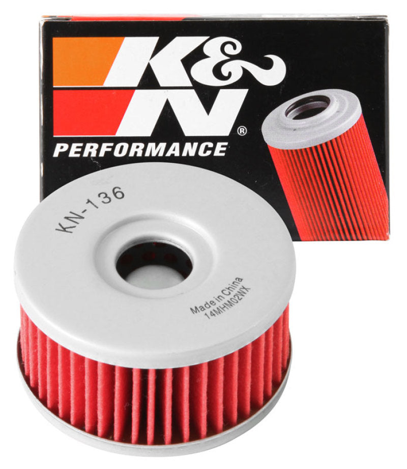 K&N Engineering K&N Suzuki / Betamotor 2.375in OD x 1.25in H Oil Filter
