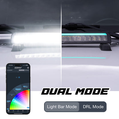 XKGLOW XK Glow XKmax 30in Offroad Light Bar w/ RGBW Chasing DRL & App Control