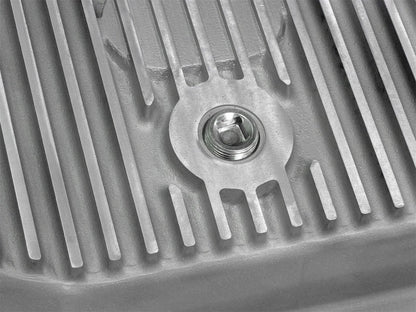 aFe Transmission Pan (Raw); Ford Trucks 6R140 11-14 V8-6.7L (td)