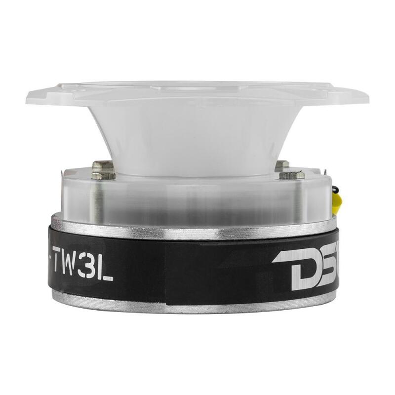DS18 4in Super Bullet Tweeter 250 Watts RMS 1.5in Titanium Vc 4 ohm RGB LED Lights