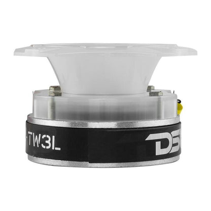 DS18 4in Super Bullet Tweeter 250 Watts RMS 1.5in Titanium Vc 4 ohm RGB LED Lights