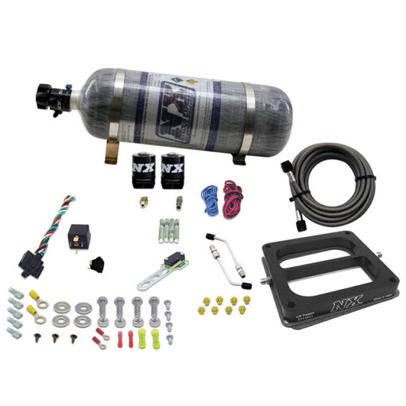 Nitrous Express Dom/Alcohol Nitrous Kit (100-500HP) w/Composite Bottle