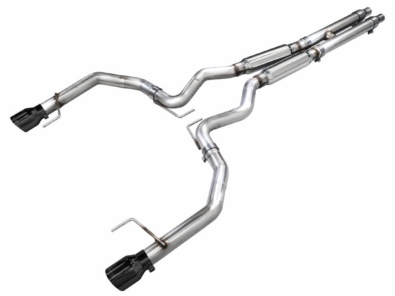 AWE Tuning AWE 2024 Ford Mustang GT Fastback S650 RWD Track Edition Cat-Back Exhaust w/ Dual Diamond Black Tips