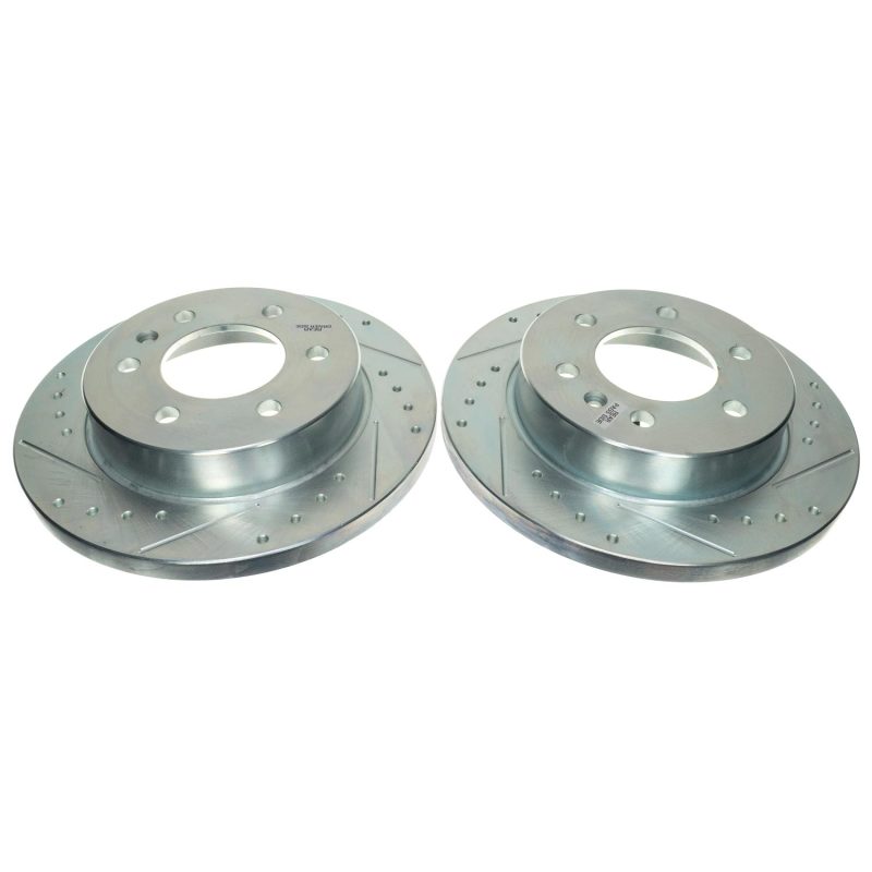 PowerStop Power Stop 19-21 Mercedes-Benz Sprinter 2500 Rear Drilled & Slotted Rotor (Pair)