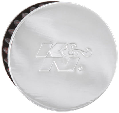 K&N Engineering K&N 1.75in Flange ID x 3in OD x 2.5in H Chrome Finish Rubber Base Crankcase Vent Filter