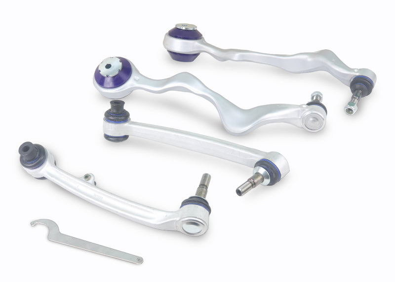 SuperPro 2008 BMW 128i Base Front Control Arm & Radius Arm Set
