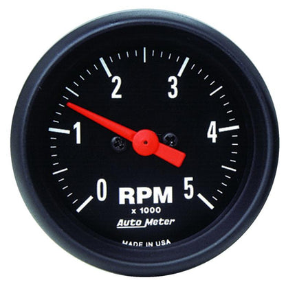 Autometer Z-Series 2-1/16in 16-36 Volts Electric Voltmeter Gauge