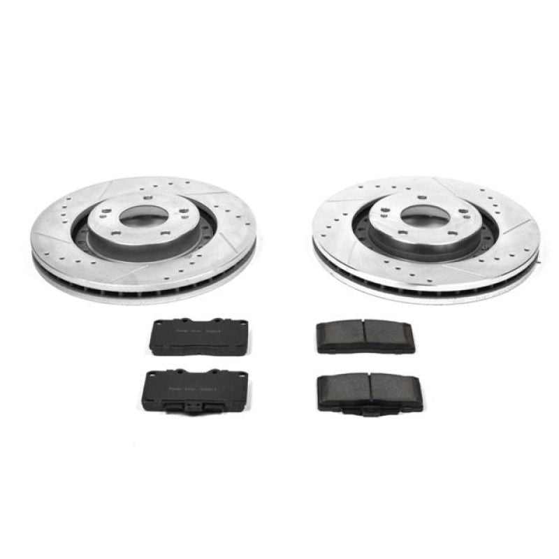 PowerStop Power Stop 94-96 Dodge Stealth Front Z23 Evolution Sport Brake Kit