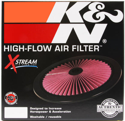 K&N Engineering K&N X-Stream Top Filter X-Stream 14in OD - Red
