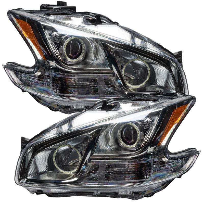 ORACLE Lighting Oracle 09-13 Nissan Maxima SMD HL (Non-HID)-Chrome - ColorSHIFT w/ 2.0 Controller